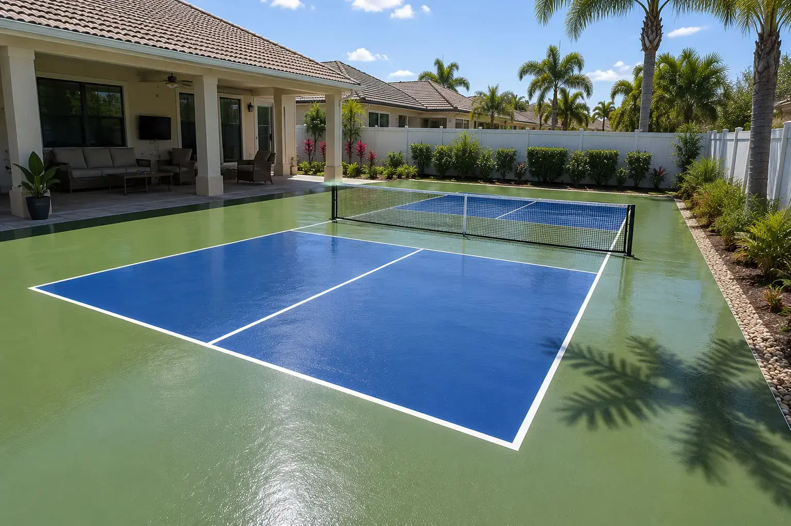 Tennis and Pickleball Court Pressure Washing in Tampa, FL