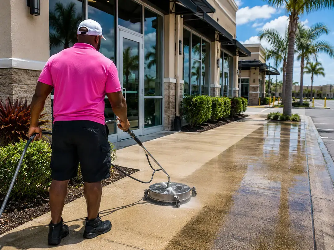 How Does Commercial Pressure Washing Help Your Business Stand Out?